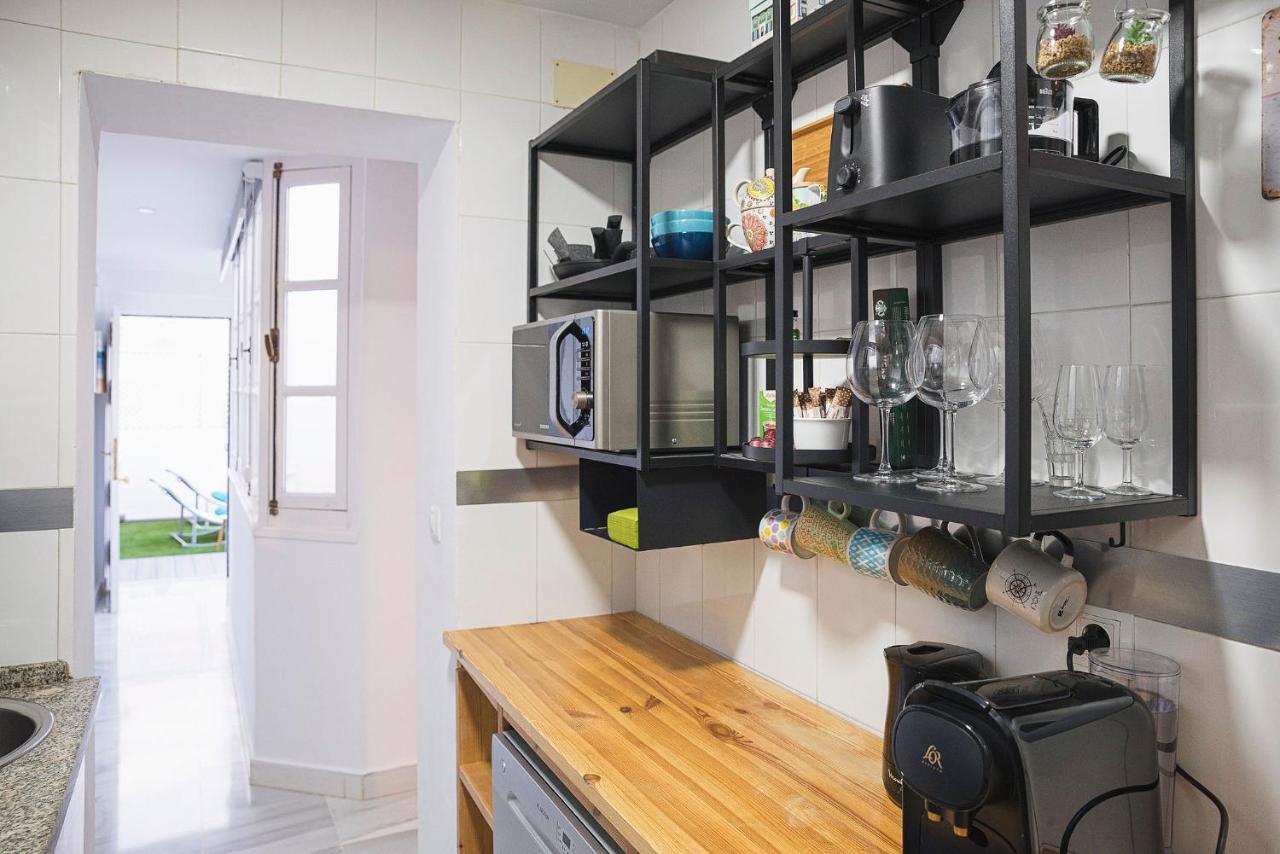 카디스 Atico Terraza Torre Tavira 아파트 외부 사진