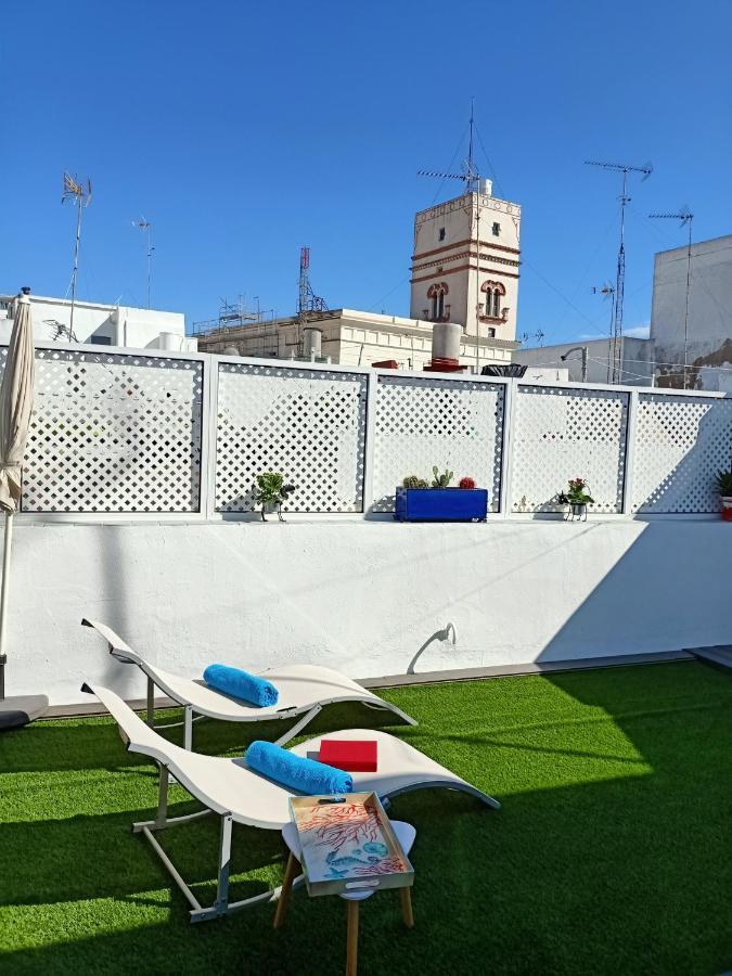 카디스 Atico Terraza Torre Tavira 아파트 외부 사진