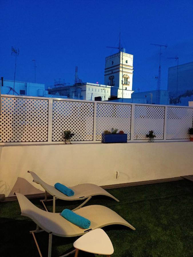 카디스 Atico Terraza Torre Tavira 아파트 외부 사진